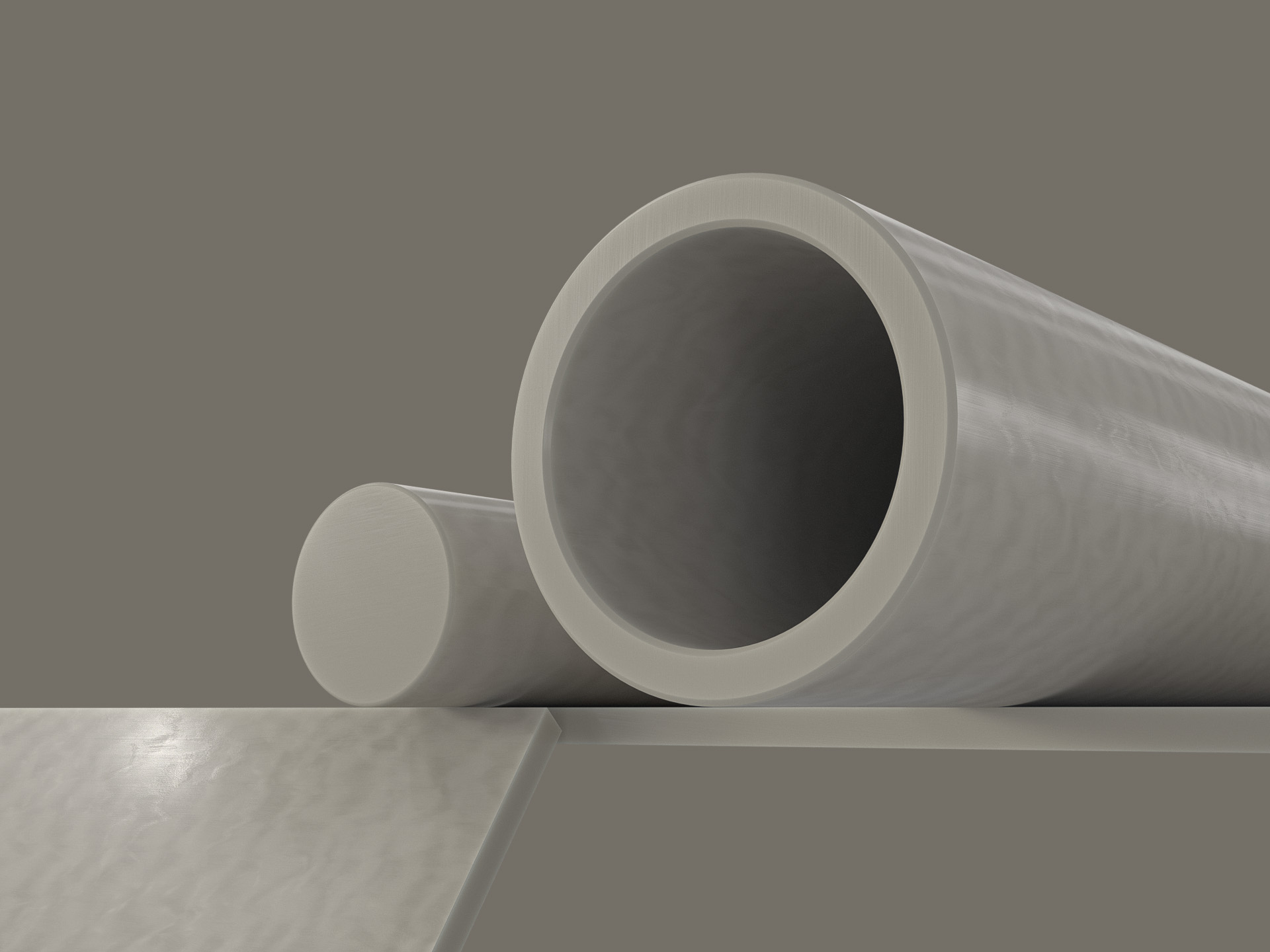 Ketron® 1000 PEEK AE plastic stock shapes